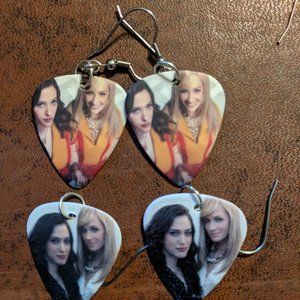 Guitar Pick earrings